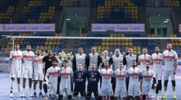 ثلاثية بيضاء.. الزمالك يهزم الاتحاد السكندري ويتوج بلقب سوبر الكرة الطائرة